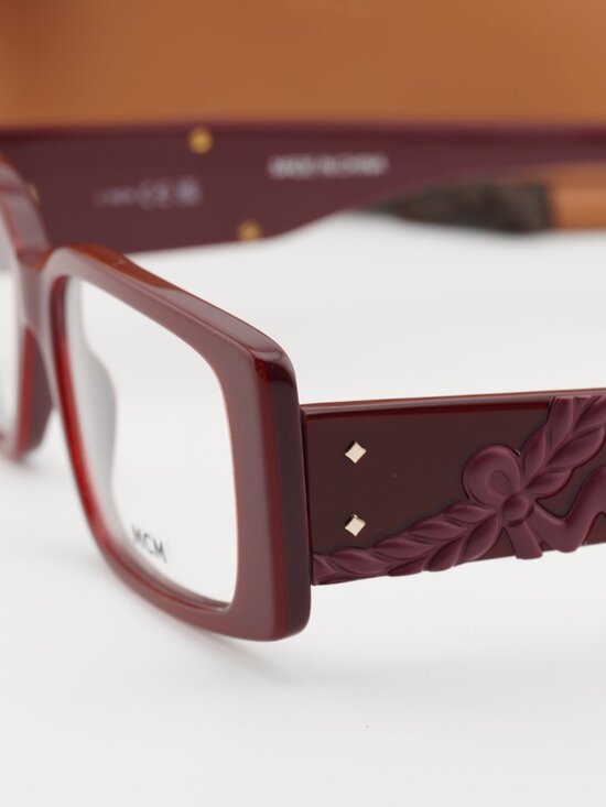 MCM MW5003 069 Rectangle Eyeglasses 52mm - Bordeaux main image 4